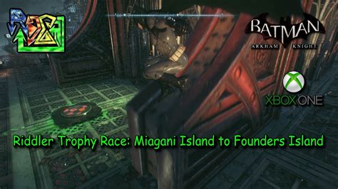 batman riddle miagani island junction box|miagani island riddler race track.